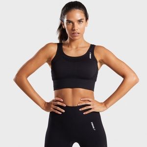 Energy+ seamless crop top (black)